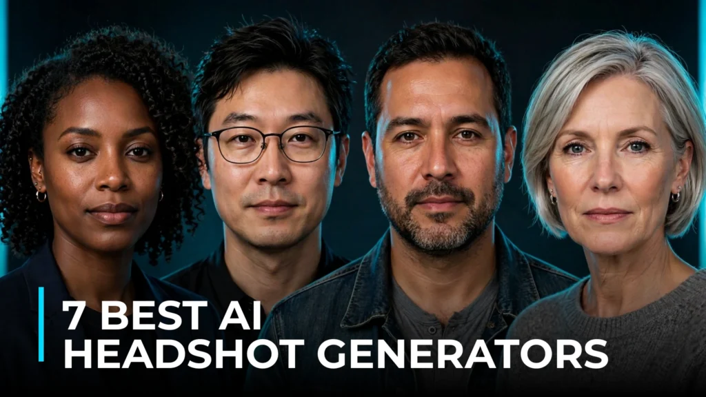 7 best AI headshot generators in 2026