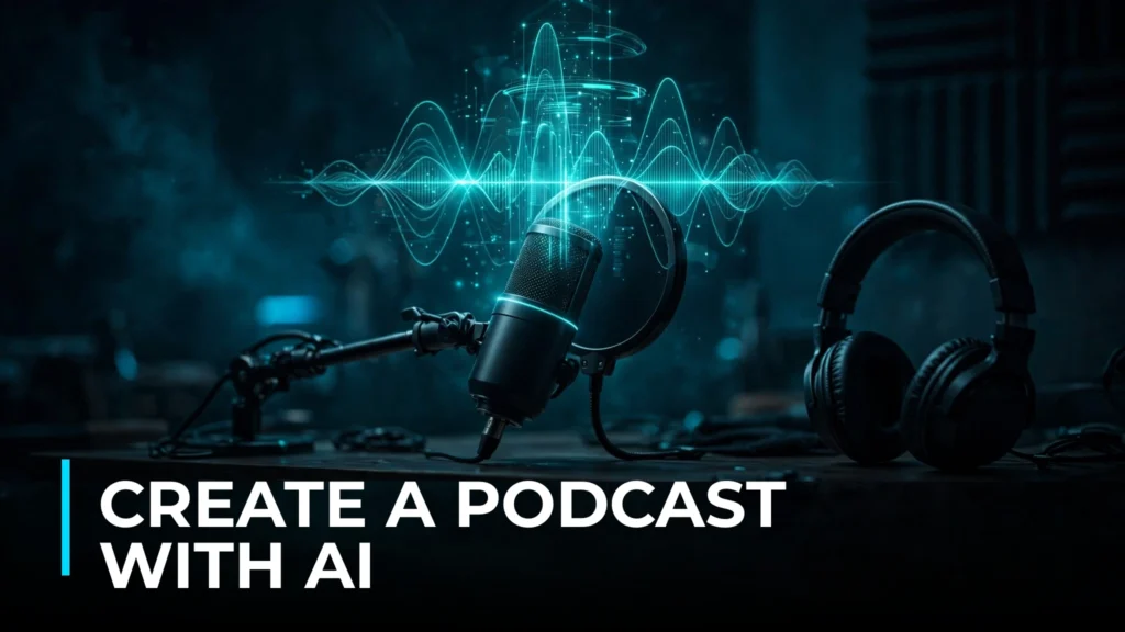 Create a podcast with AI step-by-step