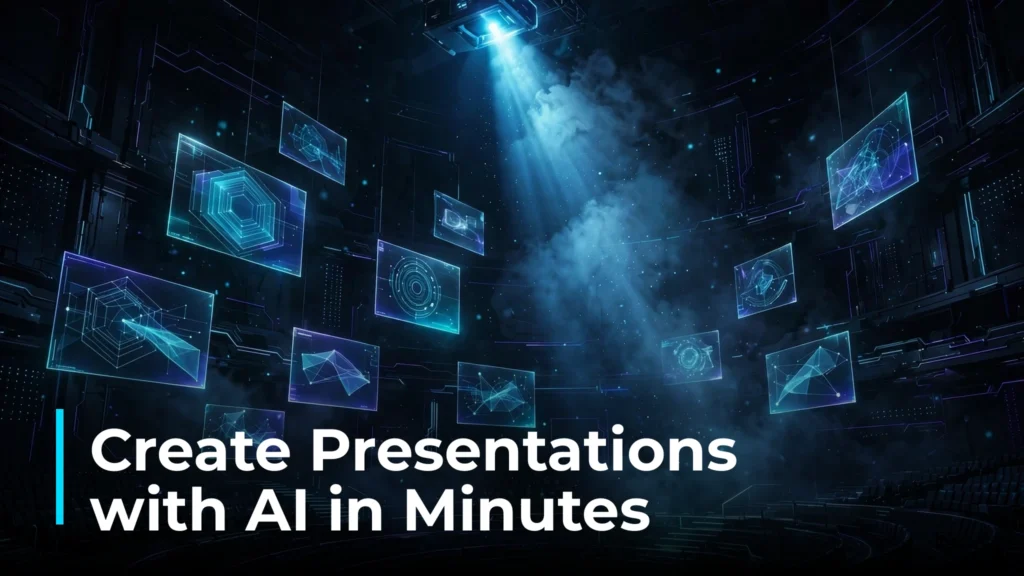 How to create presentations with AI step-by-step