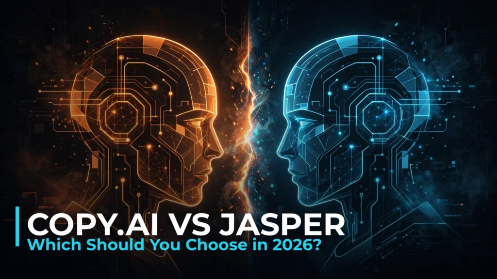 Copy.ai vs Jasper comparison 2026