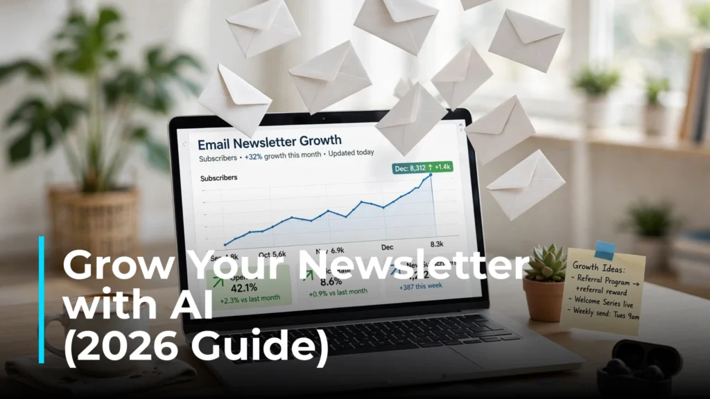 Grow your email newsletter with AI 2026 guide